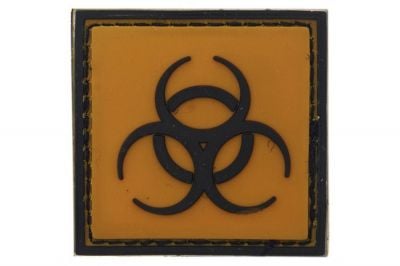 101 Inc PVC Velcro Patch "Biological" - Detail Image 1 © Copyright Zero One Airsoft