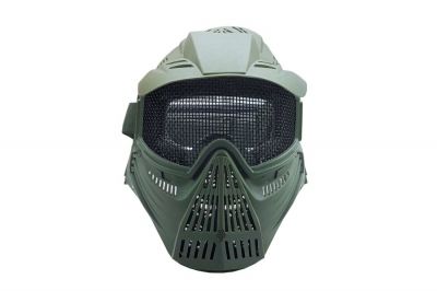 Pirate Arms Commander Mesh Full Face Mask (Olive)