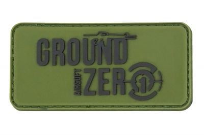 ZO PVC Velcro Patch "Ground Zero Logo" (Olive)