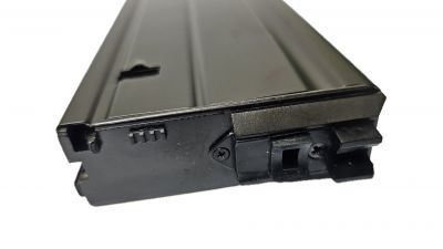 Armorer Works/Cybergun GBB Mag for SCAR-H 30rds (Black) - Detail Image 4 © Copyright Zero One Airsoft