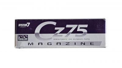 KSC GBB Mag for CZ75 25rds - Detail Image 5 © Copyright Zero One Airsoft