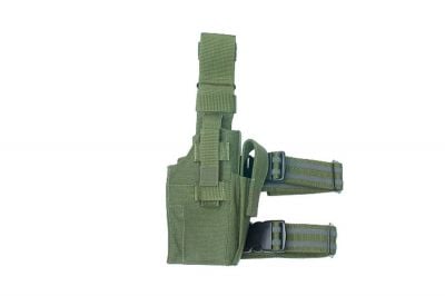 Guarder Right Handed Pistol Thigh Holster (Olive)