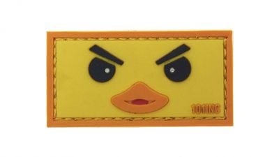 101 Inc PVC Velcro Patch "Duckface" (Yellow)