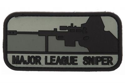 101 Inc PVC Velcro Patch "Major League Sniper"