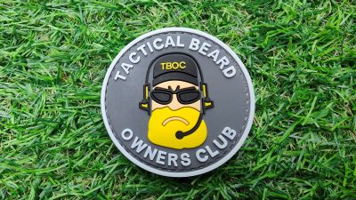 Next Product - ZO PVC Velcro Patch "Beard Owners Club"