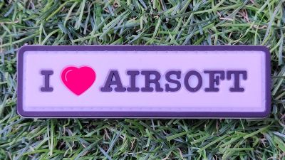 Next Product - ZO PVC Velcro Patch "I Love Airsoft"