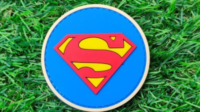 ZO PVC Velcro Patch "Superman"