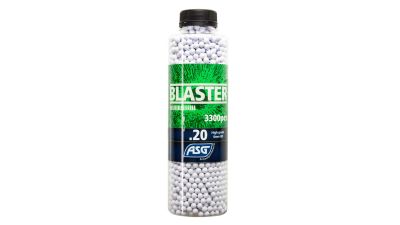 ASG Blaster BB 0.20g 3300rds Bottle (White) - Detail Image 1 © Copyright Zero One Airsoft
