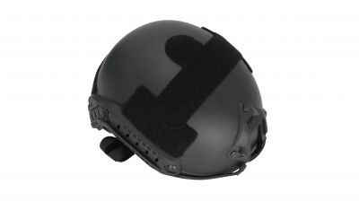 ZO FAST Helmet with Rail Retention System (Black)