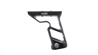 ZO Long CNC Aluminium Angled Grip for KeyMod (Black)