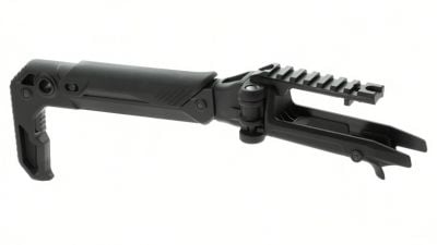 Action Army Folding Stock for AAP01 (Black) - Detail Image 1 © Copyright Zero One Airsoft