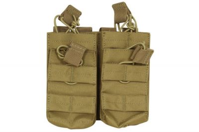 Viper MOLLE Quick Release Stacked Double Mag Pouch (Coyote Tan)