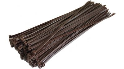 ZO Ghillie Crafting Cable Ties (Brown)