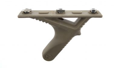 Ares Amoeba 45° Angled Grip for MLock (Dark Earth) - Detail Image 4 © Copyright Zero One Airsoft