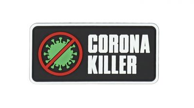 101 Inc PVC Velcro Patch "Corona Killer"