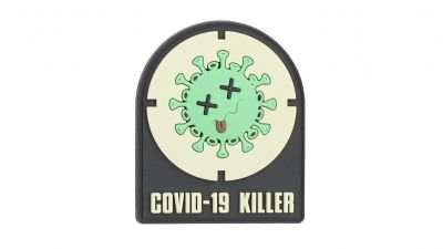 101 Inc PVC Velcro Patch "Covid-19 Killer"