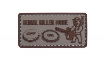 101 Inc PVC Velcro "Serial Killer" (Grey)