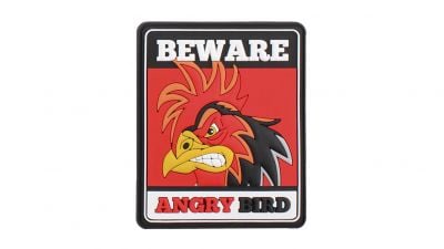 101 Inc PVC Velcro "Beware Angry Bird"