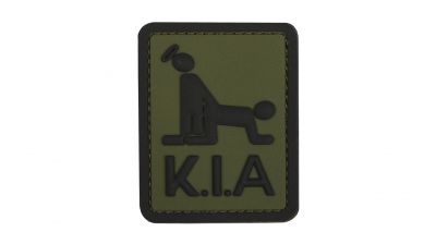 101 Inc PVC Velcro "Killed In Action" (Green)