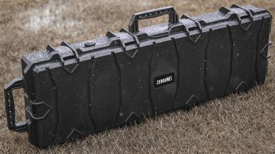 ZO Wheeled Hard Rifle Case Pro 100cm (Black) - Detail Image 13 © Copyright Zero One Airsoft