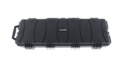 ZO Wheeled Hard Rifle Case Pro 100cm (Black) - Detail Image 2 © Copyright Zero One Airsoft