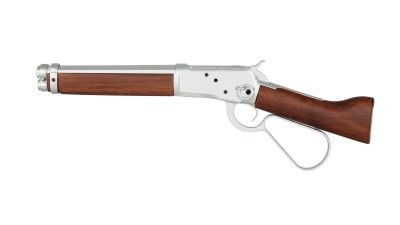 A&K Gas Rifle 1873 Real Wood (Silver)