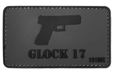 101 Inc PVC Velcro Patch "Glock 17"