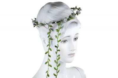 National Airsoft Festival Flower Headband (White)
