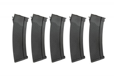 Specna Arms Mag for AK 380rds Set of 5 (Black)