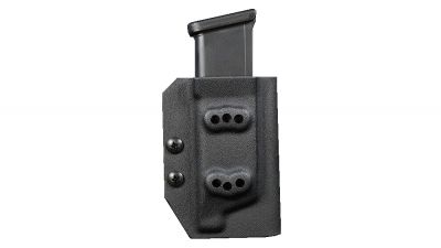 Kydex Customs MOLLE Magazine Carrier for Glock (Black) - Detail Image 1 © Copyright Zero One Airsoft