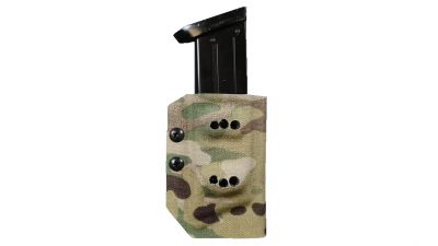 Kydex Customs MOLLE Magazine Carrier for MK23 (MultiCam) - Detail Image 1 © Copyright Zero One Airsoft