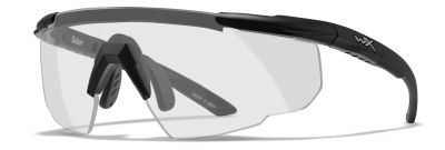 Wiley X Saber Advanced Glasses with Matte Black Frame & Clear Lens