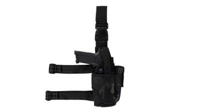Viper Pistol Drop Leg Adjustable Holster (Black MultiCam) - Detail Image 3 © Copyright Zero One Airsoft