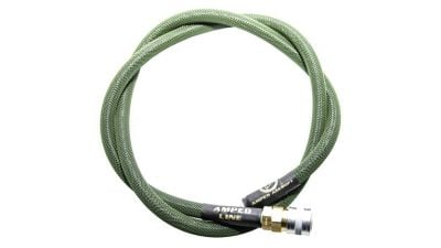 Amped HPA QD Line Standard Weave Braided Hose 914mm (Olive)
