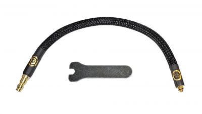 Amped HPA IGL Grip Line Heavy Weave for GATE Pulsar (Black) - Detail Image 1 © Copyright Zero One Airsoft