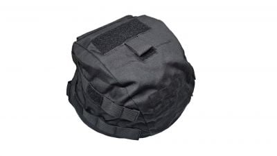 ZO MICH Helmet Cover (Black) - Detail Image 1 © Copyright Zero One Airsoft