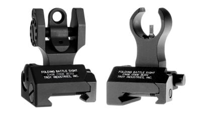 Army Force Troy Folding Front & Rear Sight Set - Detail Image 1 © Copyright Zero One Airsoft