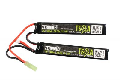 ZO Tesla Battery 7.4v 1300mAh 15C LiPo (Nunchuck)