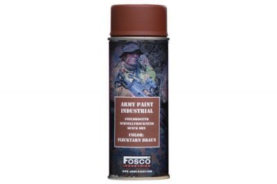 Fosco Army Spray Paint 400ml (Flecktarn Brown)