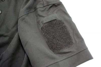 Viper Tactical Polo Shirt (Black) - Size Small - Detail Image 3 © Copyright Zero One Airsoft