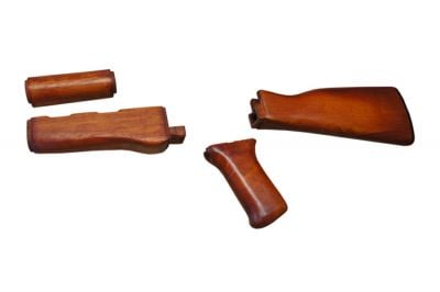 APS AK74 Wooden Grip & Stock Set