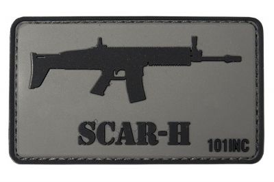 101 Inc PVC Velcro Patch "SCAR-H"
