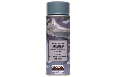 Fosco Army Spray Paint 400ml (Battleship Grey)