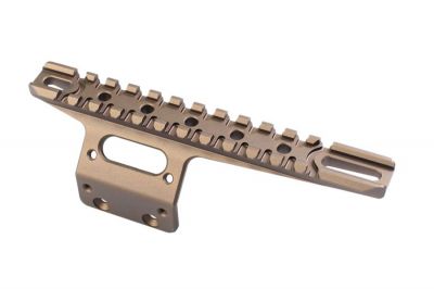 Action Army Front Rail System for T10 (Tan) - Detail Image 2 © Copyright Zero One Airsoft
