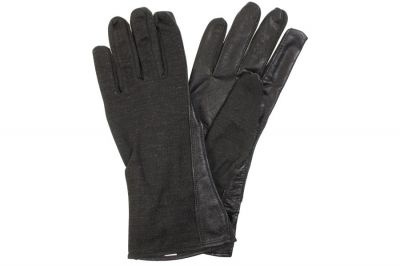 Mil-Force Nomex Fire Resistant Operator Gloves (Black) - Size Large