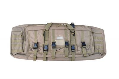 Humvee Rifle Case with Side Pouches & Shooting Mat (Tan)