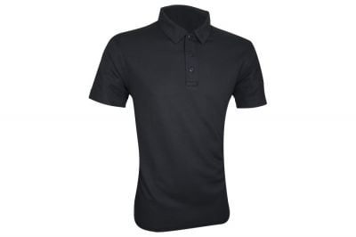 Viper Tactical Polo Shirt (Black) - Size Small - Detail Image 1 © Copyright Zero One Airsoft