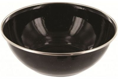Highlander Deluxe Enamel Bowl (Black)