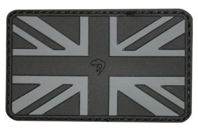 Viper Velcro PVC Union Flag Patch (Black)