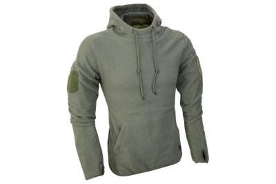 Viper Fleece Hoodie (Olive) - Size Extra Large